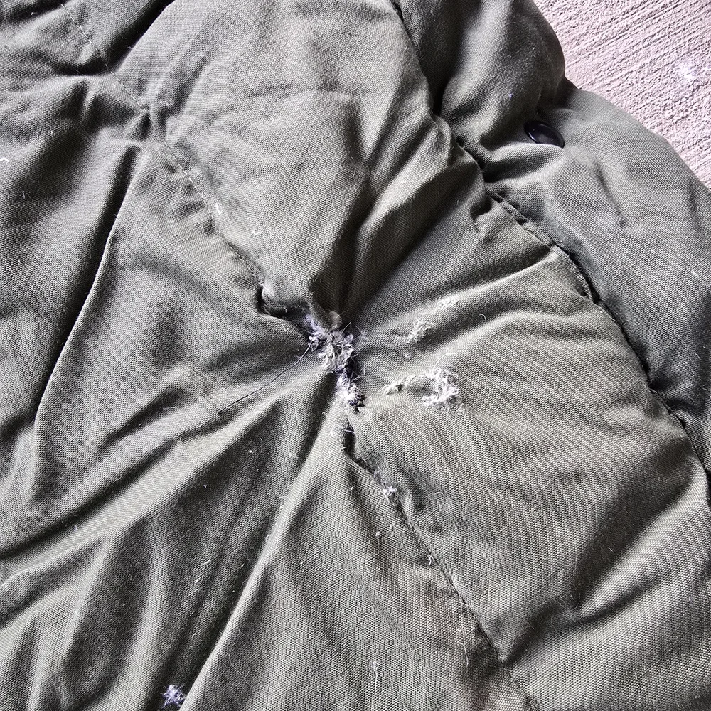 Olive Green Military Sleeping BAG, Blanket, and Dufflebag